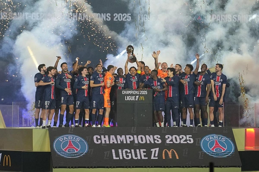 PSG hấp thụ phần lớn ngân sách của Ligue 1 qua các mùa giải (Ảnh: Christophe Ena).